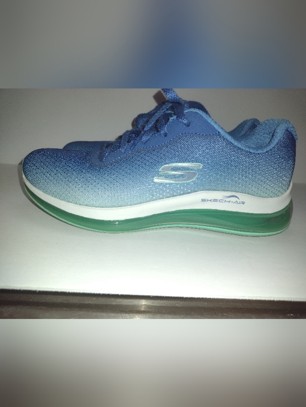 Skechers Womens Skech Air Element 2.0 1149062 Blue Running TrainingShoes Sz 6.5 - Picture 6 of 8